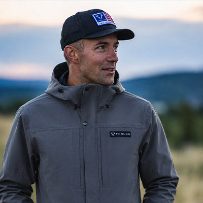 Men's Brush to Mountain Waxed Cotton Jacket