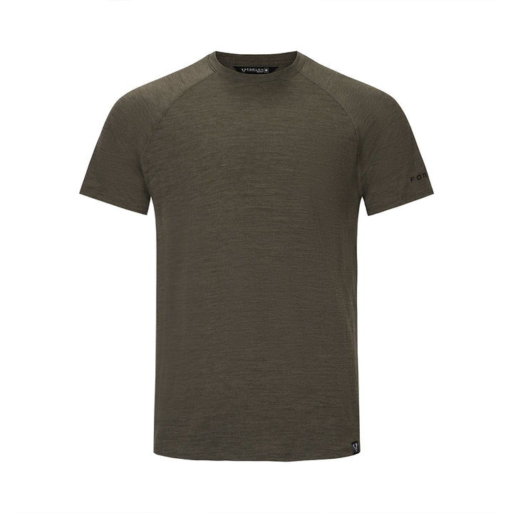 Men's Combat Wool Short Sleeve T-Shirt - FORLOH