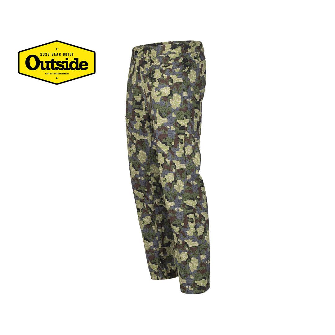 Jerzees Outdoors Mens 2XL (Actual 46x33) Camo 6 Pocket Pant Hunting Pants