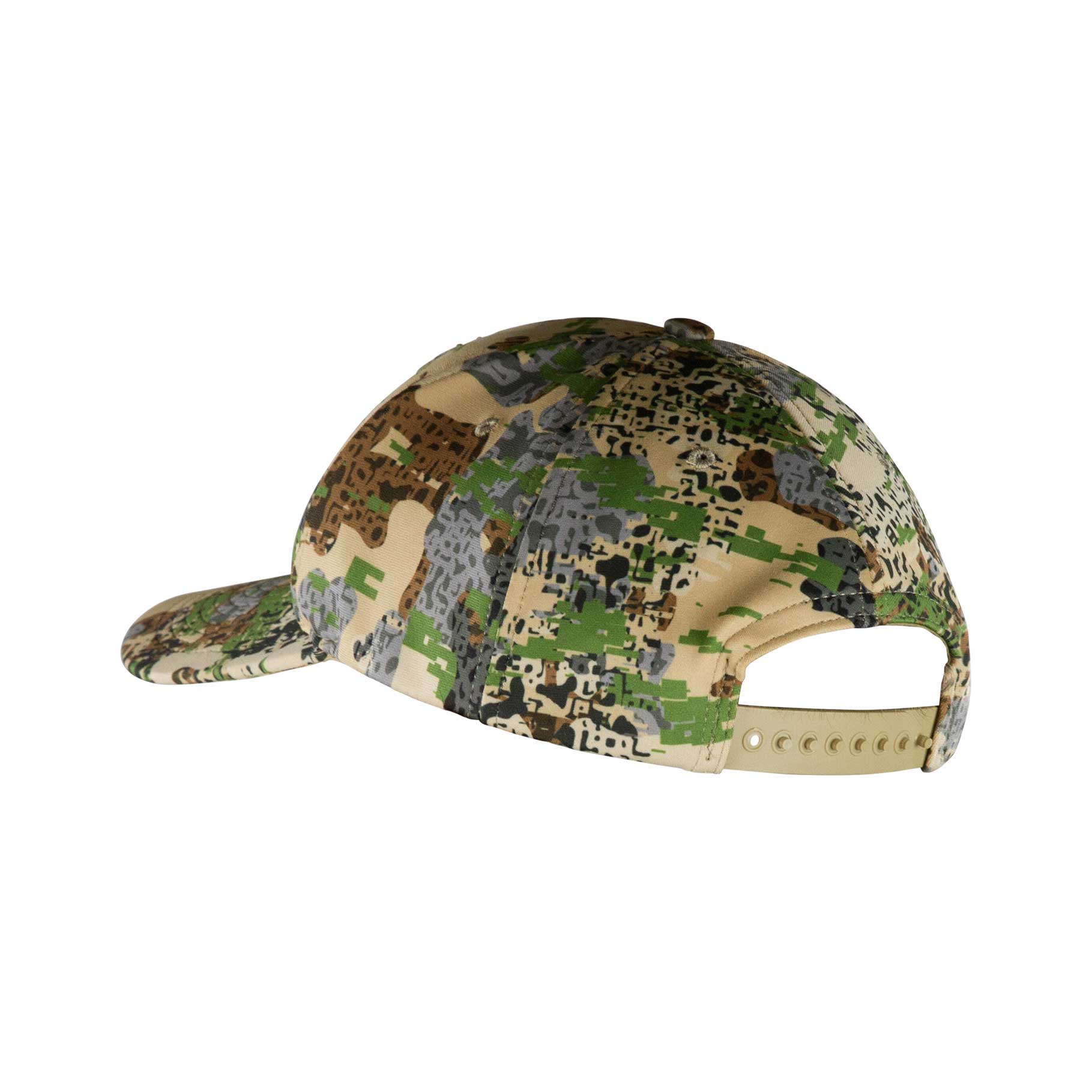 Youth Puff Embroidered Camo All Fabric Cap - FORLOH