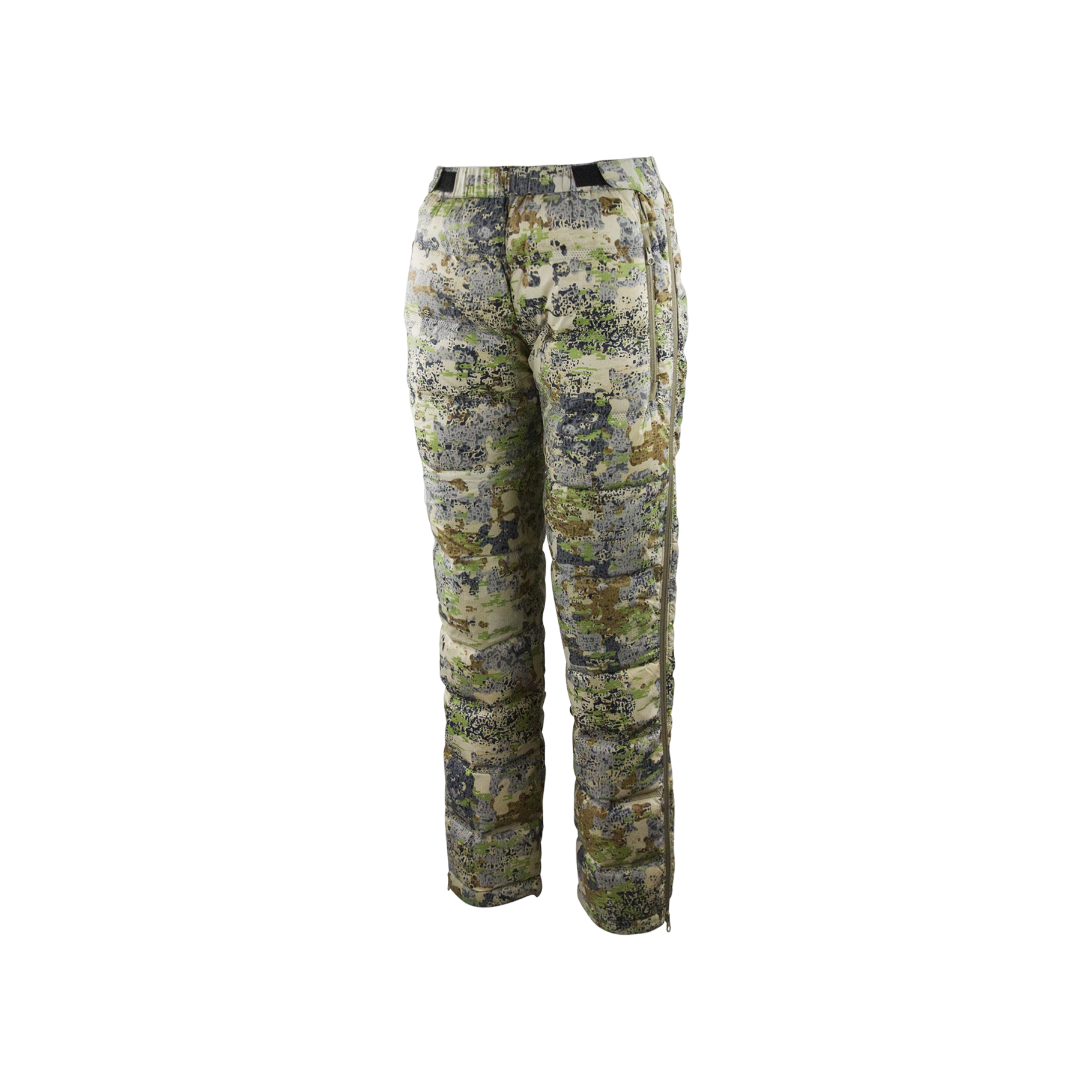 FORLOH Thermoneutral Down Pants Exposed Camo Front Angle