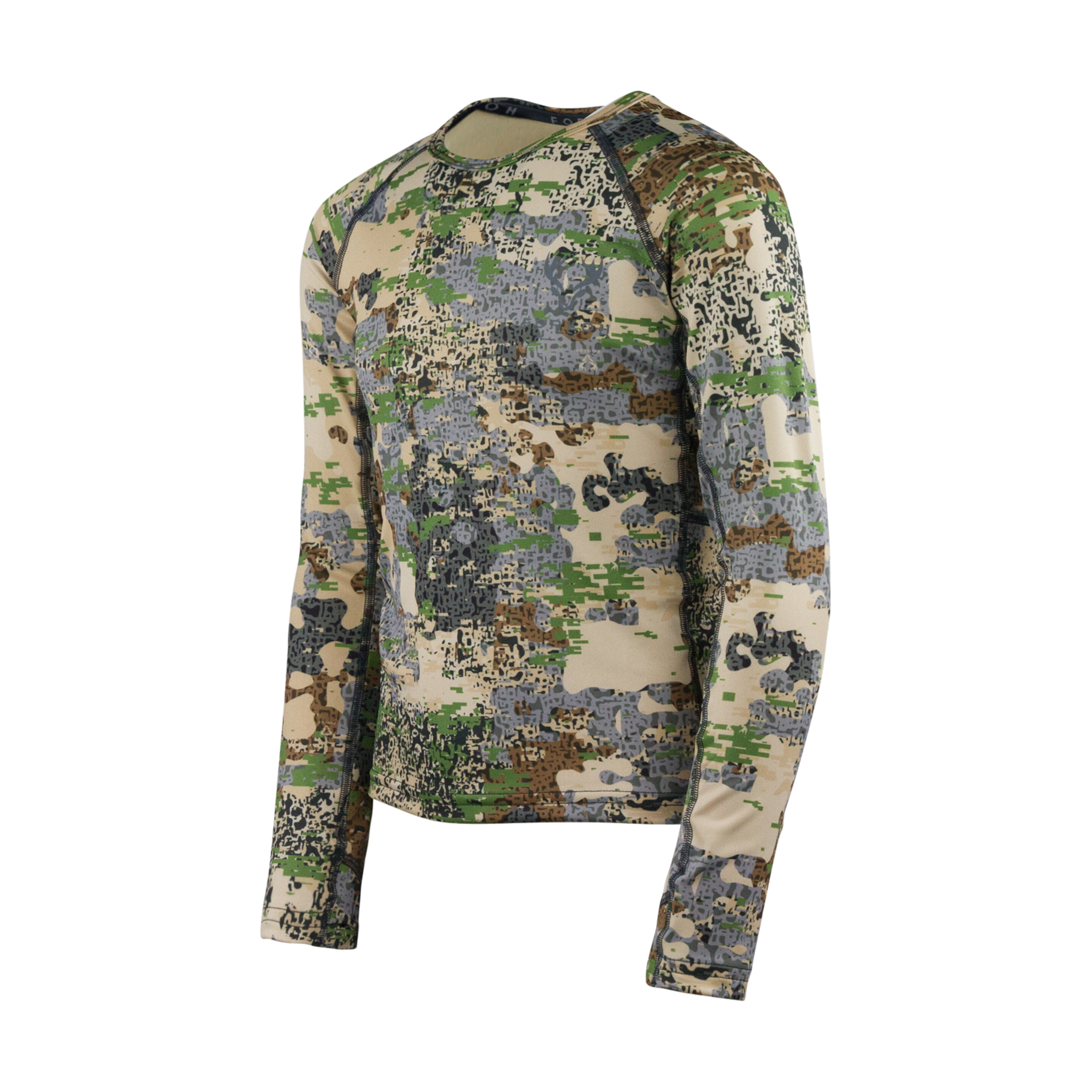 FORLOH Youth Deep Space Base Layer Top Exposed Camo Side