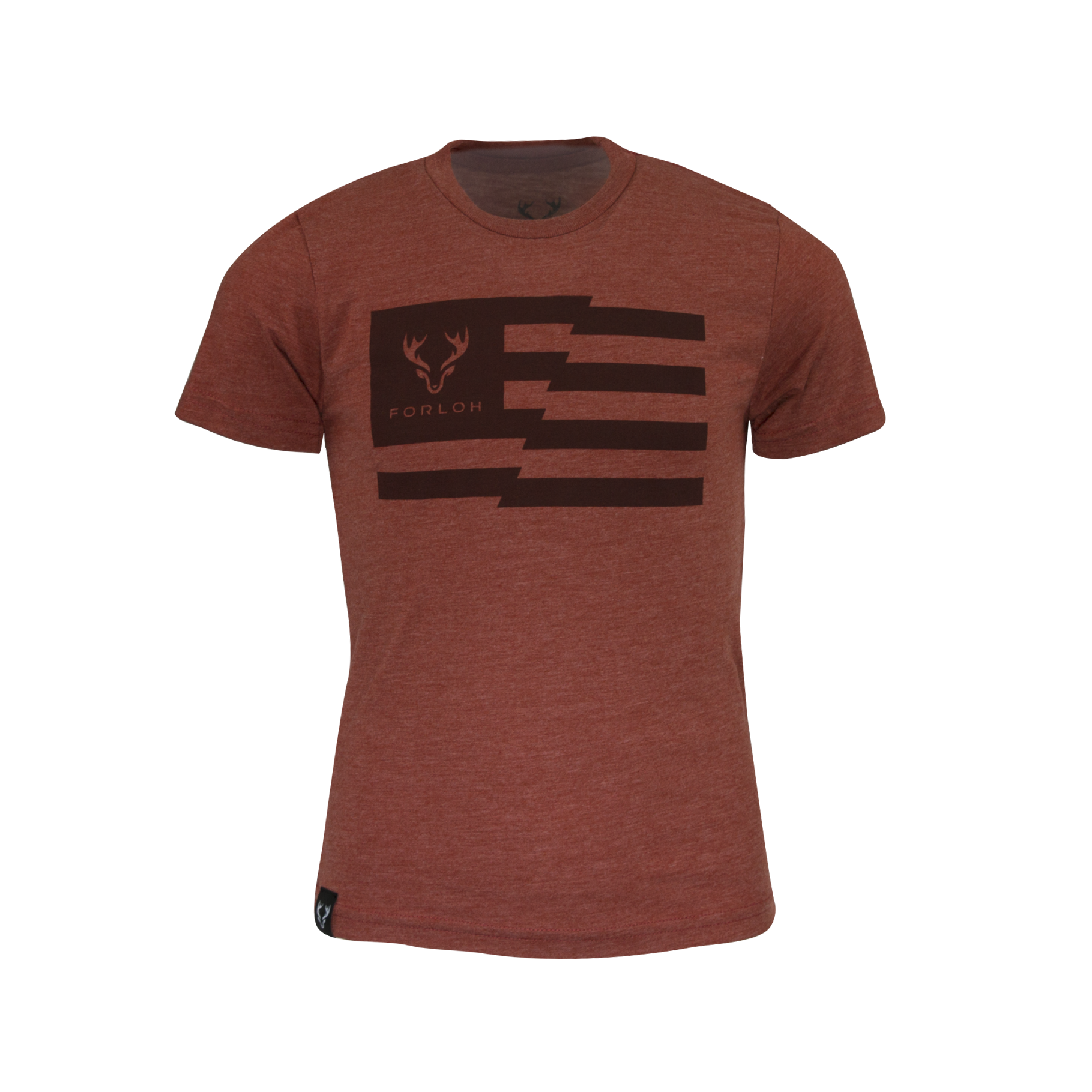 Youth Made in USA Tee Brick Red